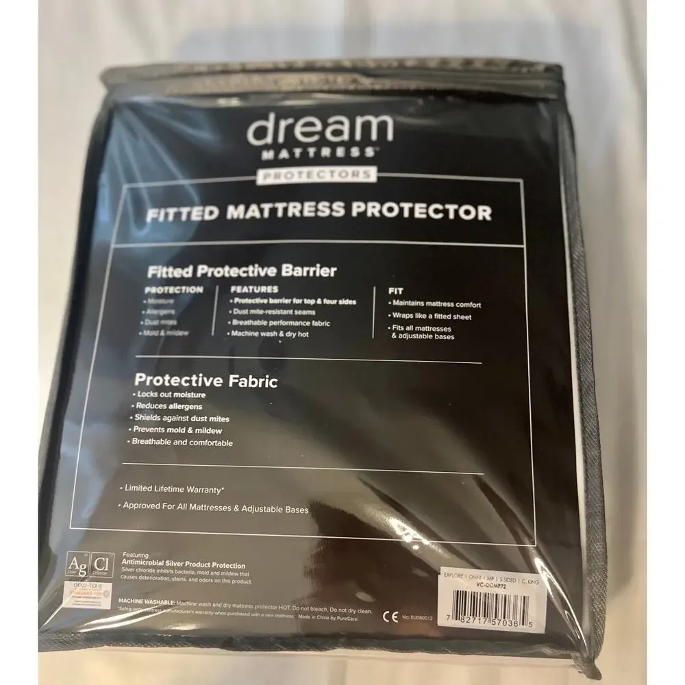 Dream Mattress Protector Size California King, Fitted Mattress Protector